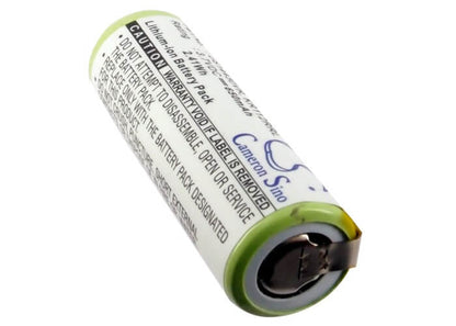3.7V, 650mAh, Li-ion Battery fits Philips, Hs8420, Hs8420/23, 2.405Wh