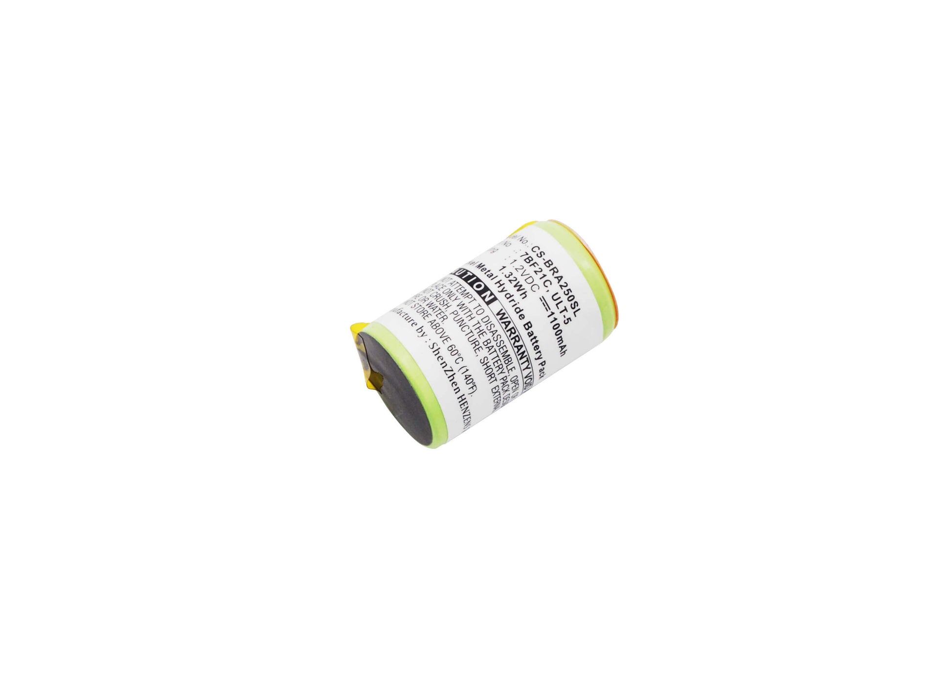 1.2V, 1100mAh, Ni-MH Battery fits Remington, Df30, Df40, 1.32Wh