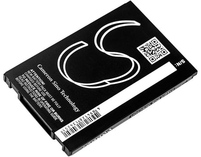 3.7V, 1400mAh, Li-ion Battery fits Renkforce, 1373174, 5.18Wh