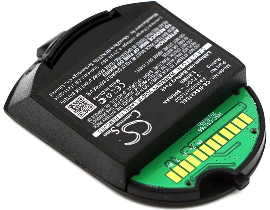 3.7V, 500mAh, Li-Polymer Battery fits Bosch, Somfy Passeo, 1.85Wh