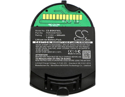 3.7V, 500mAh, Li-Polymer Battery fits Bosch, Somfy Passeo, 1.85Wh