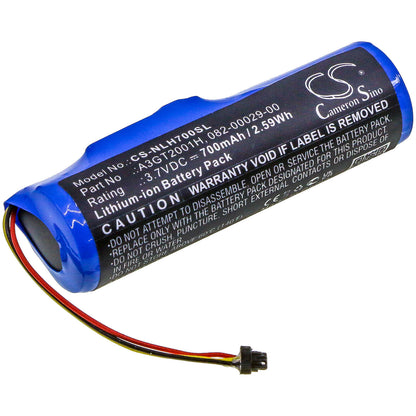 3.7V, 700mAh, Li-ion Battery fits Nest, A0078, Connect, 2.59Wh