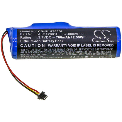3.7V, 700mAh, Li-ion Battery fits Nest, A0078, Connect, 2.59Wh