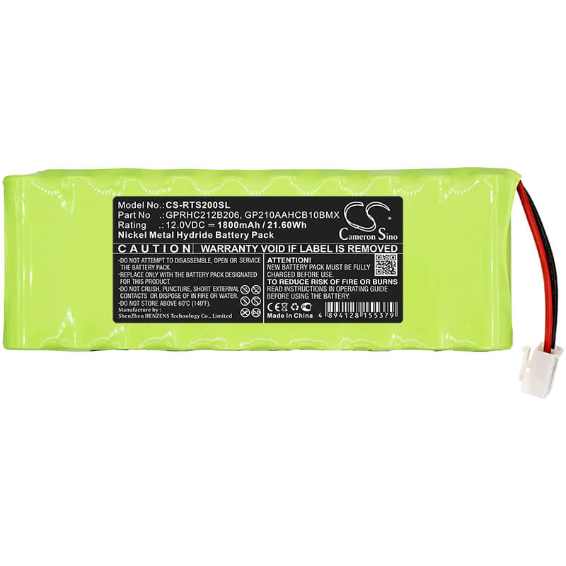 12.0V, 1800mAh, Ni-MH Battery fits Roto, Rt2, Sf G2, 21.6Wh