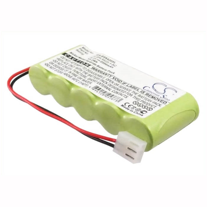 6.0V, 2200mAh, Ni-MH Battery fits Bosch, Somfy Bd5000, Somfy Bd6000, 13.2Wh
