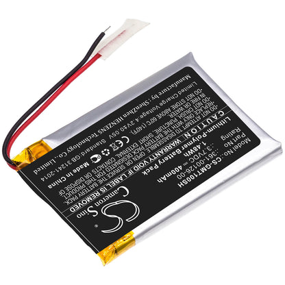 3.7V, 400mAh, Li-Polymer Battery fits Garmin, 010-02357-00, Fenix 6x, 1.48Wh