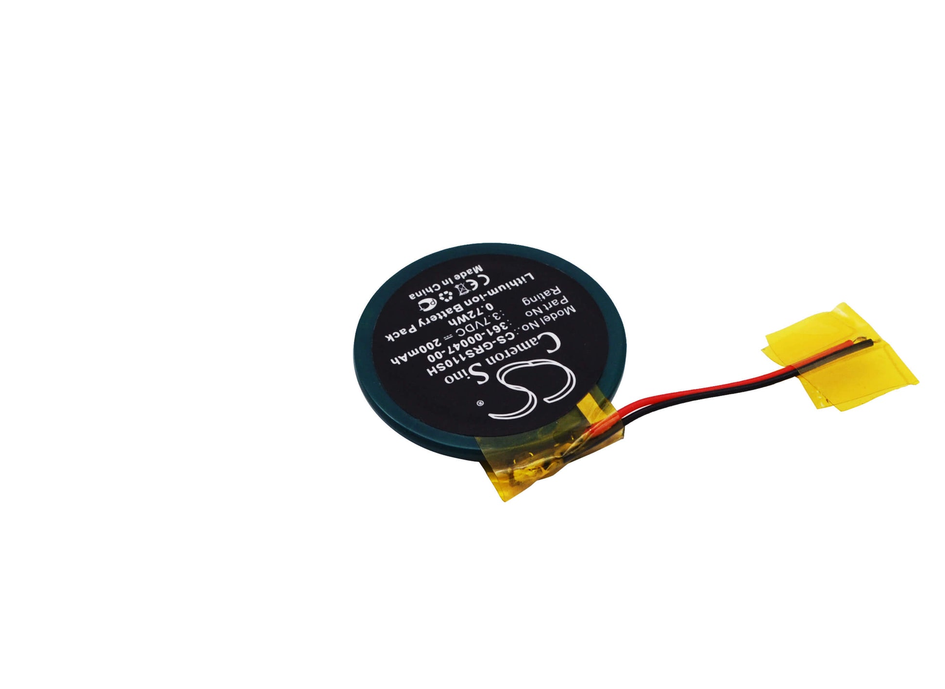3.7V, 200mAh, Li-ion Battery fits Garmin, Approach S1, Approach S3, 0.74Wh