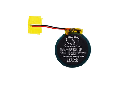 3.7V, 200mAh, Li-ion Battery fits Garmin, Approach S1, Approach S3, 0.74Wh
