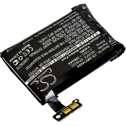 3.7V, 250mAh, Li-Polymer Battery fits Samsung, Gear 1, Sm-v700, 0.925Wh