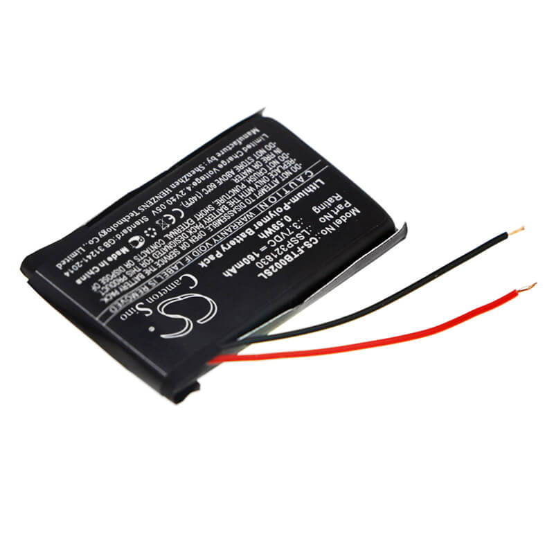 3.7V, 160mAh, Li-Polymer Battery fits Fitbit, Blaze, Fb502, 0.592Wh