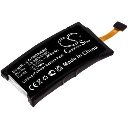 3.85V, 200mAh, Li-Polymer Battery fits Samsung, Gear Fit 2, Sm-r360, 0.77Wh