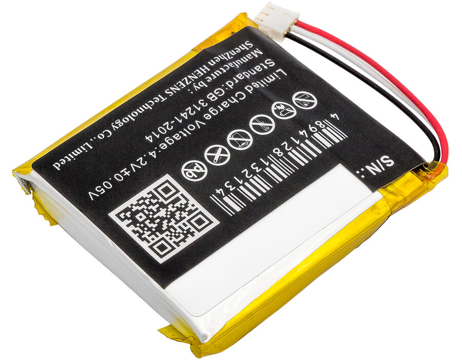 3.8V, 450mAh, Li-Polymer Battery fits Codio, K8, T8, 1.71Wh