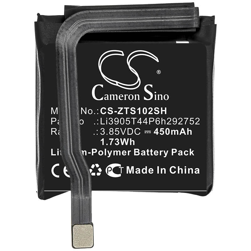 3.85V, 450mAh, Li-Polymer Battery fits Nubia, Alpha Sw1002, 1.7325Wh