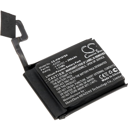 3.82V, 290mAh, Li-Polymer Battery fits Apple, A1976, Watch Series 4 44mm, 1.1078Wh