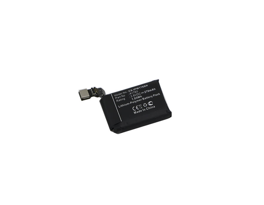 3.8V, 270mAh, Li-Polymer Battery fits Apple, Mnnn2ll/a, Mp032ll/a, 1.026Wh