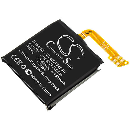 3.82V, 450mAh, Li-Polymer Battery fits Huawei, Gt2 46mm, 1.719Wh