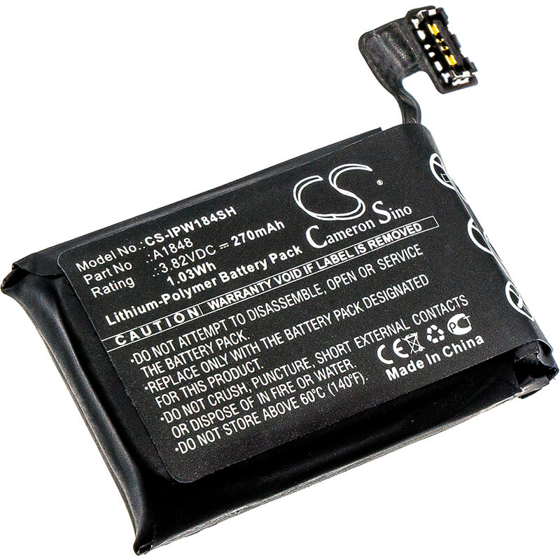 3.82V, 270mAh, Li-Polymer Battery fits Apple, A1858, Gsrf-mqjq2ll/a, 1.0314Wh