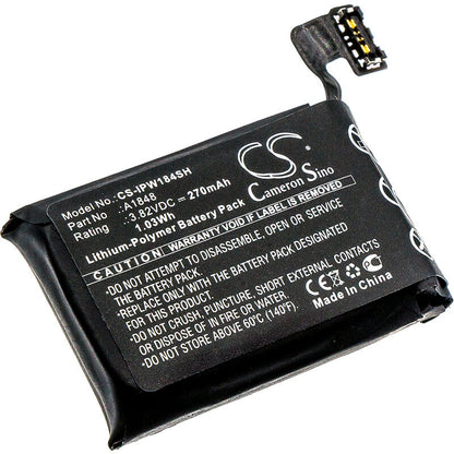 3.82V, 270mAh, Li-Polymer Battery fits Apple, A1858, Gsrf-mqjq2ll/a, 1.0314Wh