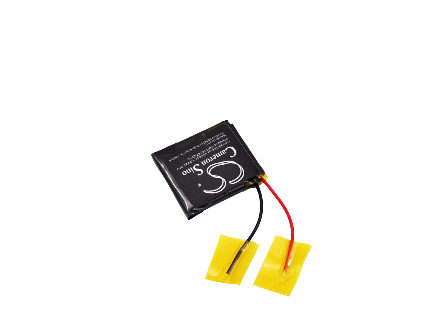 3.7V, 130mAh, Li-Polymer Battery fits Pebble, 401s, E-paper, 0.481Wh
