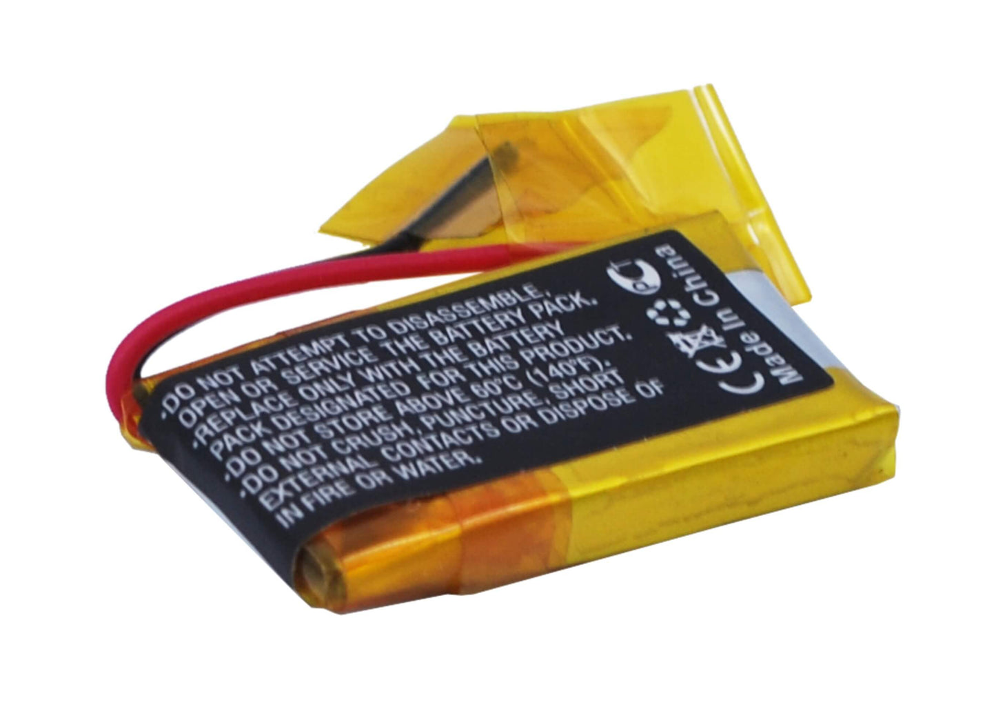 3.7V, 100mAh, Li-Polymer Battery fits Fitbit, Surge, 0.37Wh