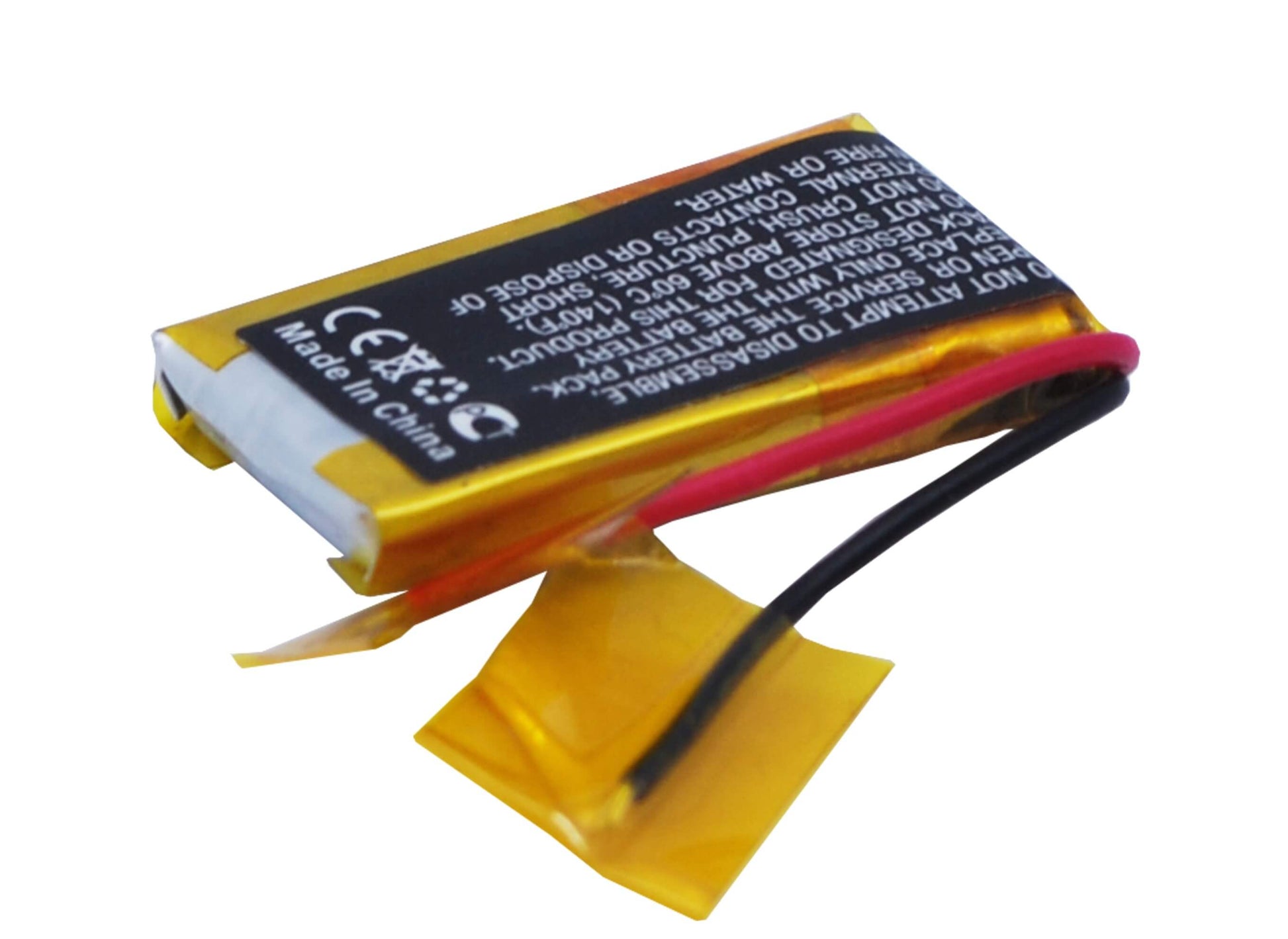 3.7V, 100mAh, Li-Polymer Battery fits Fitbit, Surge, 0.37Wh