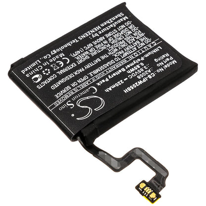 3.85V, 220mAh, Li-Polymer Battery fits Apple, A1975, A1977, 0.847Wh