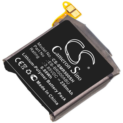 3.85V, 230mAh, Li-Polymer Battery fits Samsung, Galaxy Watch Active, Sm-r500, 0.8855Wh