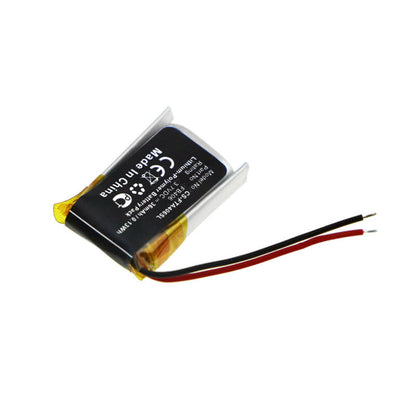 3.7V, 36mAh, Li-Polymer Battery fits Fitbit, Alta, 0.1332Wh