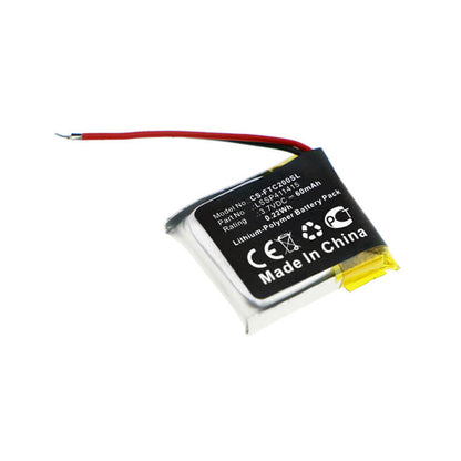 3.7V, 60mAh, Li-Polymer Battery fits Fitbit, Charge 2, 0.222Wh