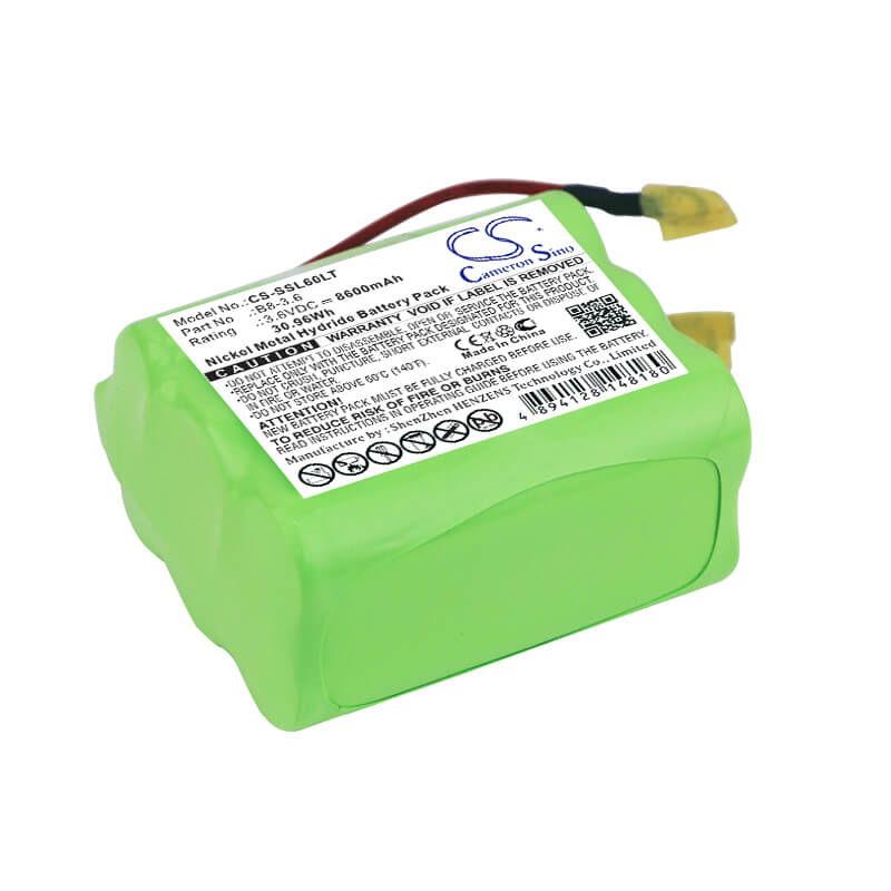 3.6V, 8600mAh, Ni-MH Battery fits Sealite, Sl60, Sl70, 30.96Wh