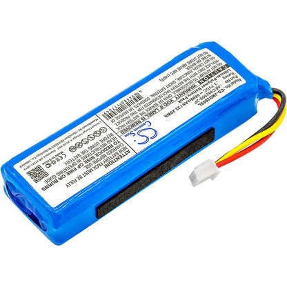 3.7V, 6000mAh, Li-Polymer Battery fits Jbl, Charge, 22.2Wh