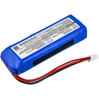 3.7V, 6000mAh, Li-Polymer Battery fits Jbl, Charge 3 2016, Charge 3 2016 Version, 22.2Wh