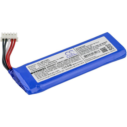 3.7V, 3000mAh, Li-Polymer Battery fits Jbl, Flip 4, Flip 4 Special Edition, 11.1Wh