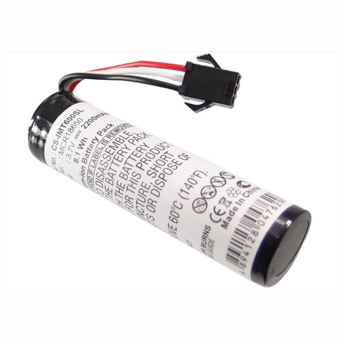 3.7V, 2200mAh, Li-ion Battery fits Altec Lansing, Im600, Im-600 Inmotion, 8.14Wh