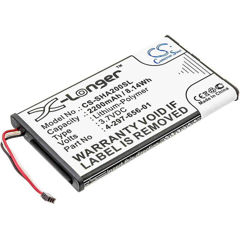 3.7V, 2200mAh, Li-Polymer Battery fits Sony, Pha-2, Pha-2a, 8.14Wh