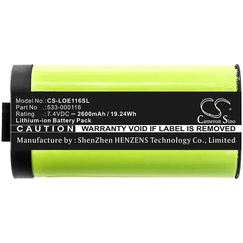 7.4V, 2600mAh, Li-ion Battery fits Logitech, S-00147, Ue Megaboom, 19.24Wh