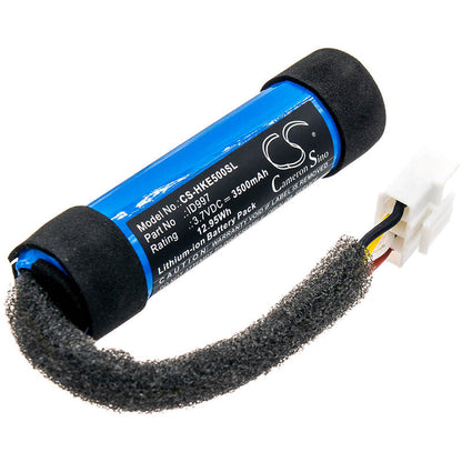 3.7V, 3500mAh, Li-ion Battery fits Harman/kardon, Hkos6blksg, Hkos6grysg, 12.95Wh