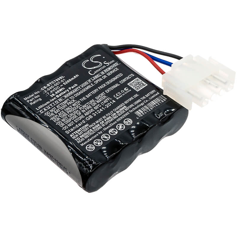 7.4V, 5200mAh, Li-ion Battery fits Soundcast, Outcast Vg7, 38.48Wh