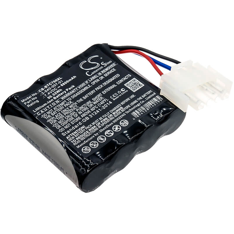 7.4V, 6800mAh, Li-ion Battery fits Soundcast, Outcast Vg7, 50.32Wh