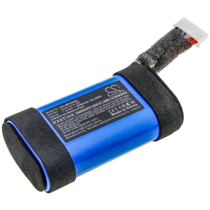 7.4V, 3000mAh, Li-ion Battery fits Jbl, Partybox On-the-go, 22.2Wh
