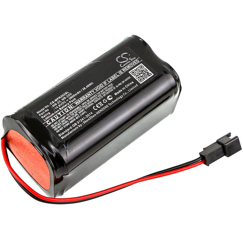 14.8V, 2600mAh, Li-ion Battery fits Mipro, Ma-101b, Ma-202, 38.48Wh