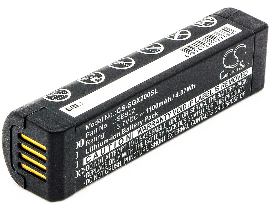 3.7V, 1100mAh, Li-ion Battery fits Shure, Glx-d Digital Wireless Systems, Glxd1, 4.07Wh