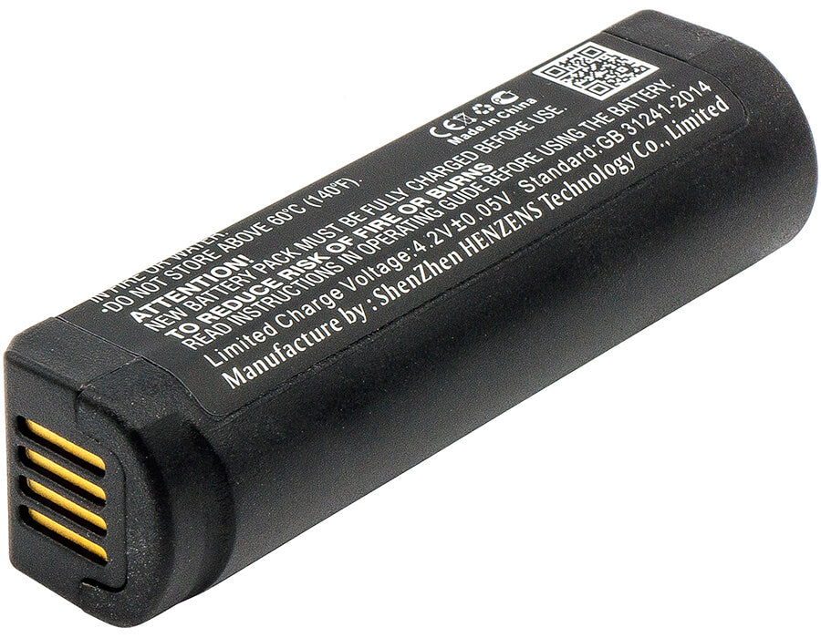 3.7V, 1100mAh, Li-ion Battery fits Shure, Glx-d Digital Wireless Systems, Glxd1, 4.07Wh