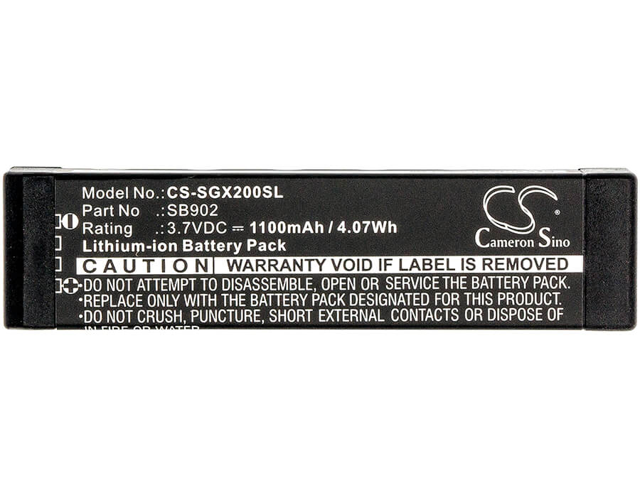 3.7V, 1100mAh, Li-ion Battery fits Shure, Glx-d Digital Wireless Systems, Glxd1, 4.07Wh