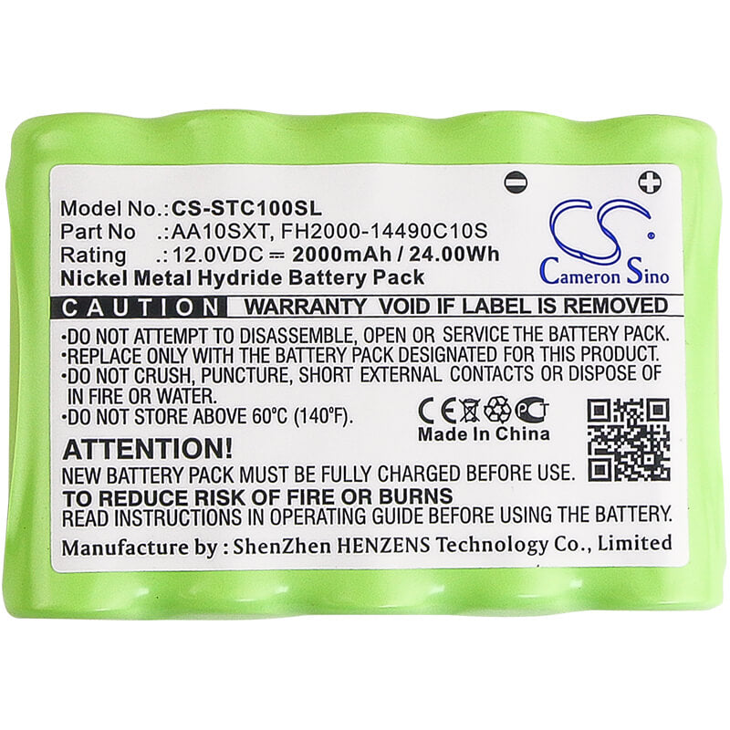 12.0V, 2000mAh, Ni-MH Battery fits Soundcast, Outcast Jr, 24Wh
