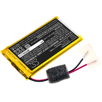 3.7V, 1900mAh, Li-Polymer Battery fits Braven, 405, 7.03Wh