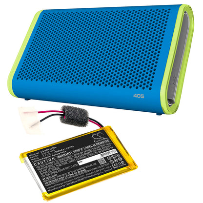 3.7V, 1900mAh, Li-Polymer Battery fits Braven, 405, 7.03Wh