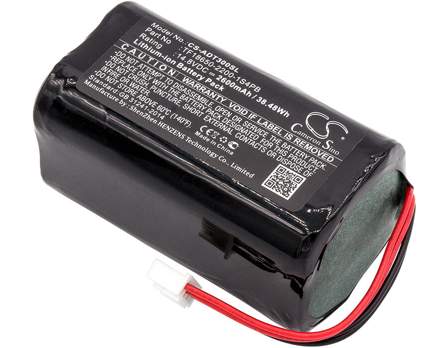 14.8V, 2600mAh, Li-ion Battery fits Audio Pro, Addon T10, Addon T3, 38.48Wh