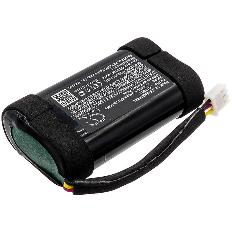 7.4V, 3400mAh, Li-ion Battery fits Bang & Olufsen, Beoplay A1, 25.16Wh