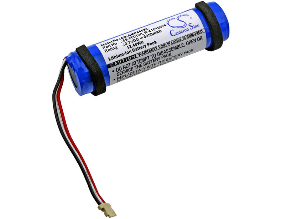 3.7V, 3350mAh, Li-ion Battery fits Amazon, Pw3840, Pw3840kl, 12.395Wh